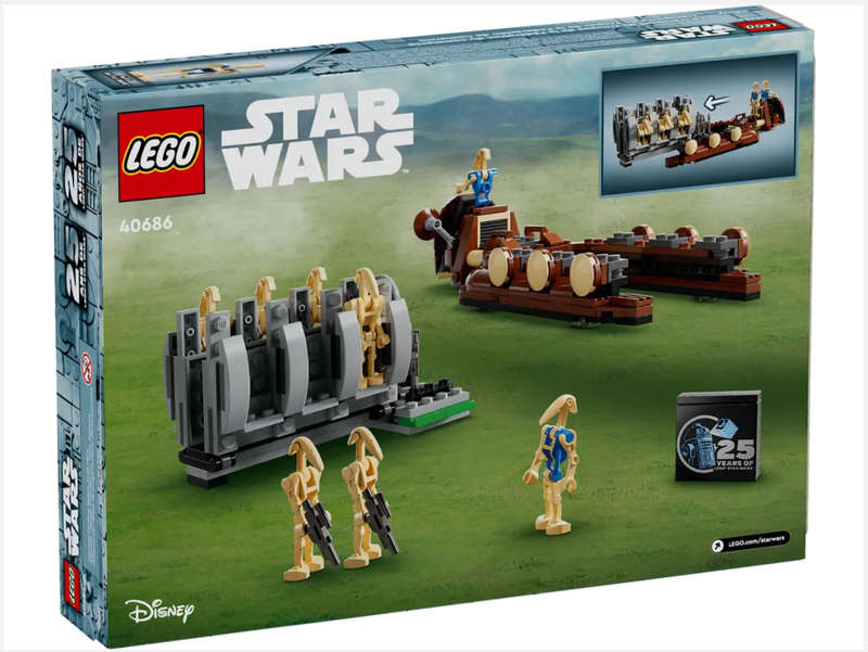 LEGO 75252 Star Wars Imperial Star Destroyer + LEGO 40686 Trade Federation Troop Carrier (Very Rare)