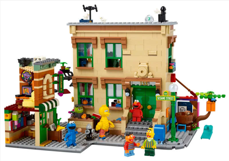LEGO 21324 Ideas 123 Sesame Street (Discontinued by Manufacturer 2020) Collectors Grail