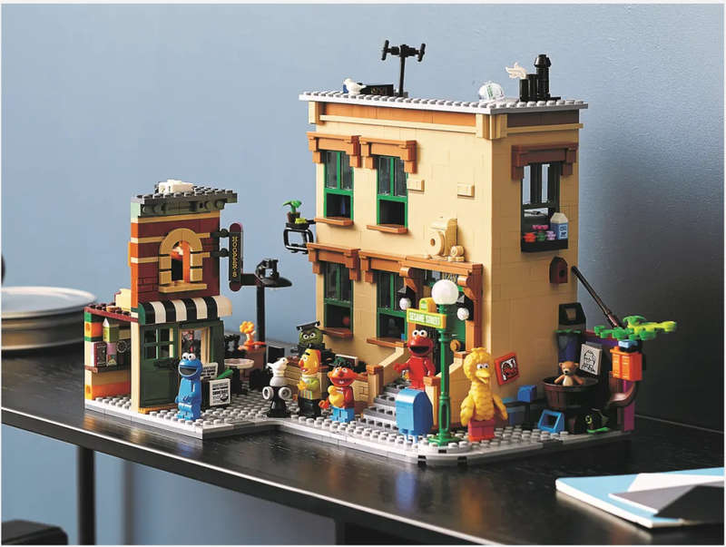 LEGO 21324 Ideas 123 Sesame Street (Discontinued by Manufacturer 2020) Collectors Grail