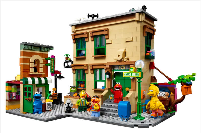 LEGO 21324 Ideas 123 Sesame Street (Discontinued by Manufacturer 2020) Collectors Grail