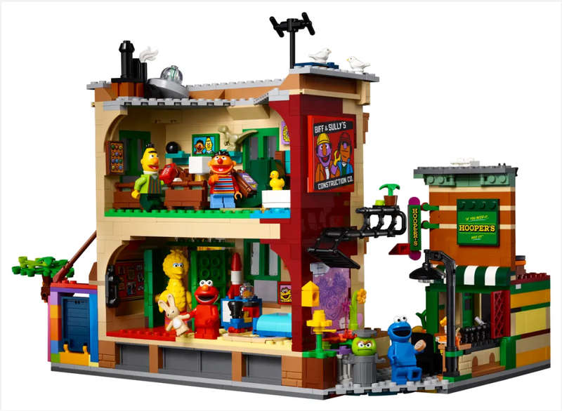 LEGO 21324 Ideas 123 Sesame Street (Discontinued by Manufacturer 2020) Collectors Grail