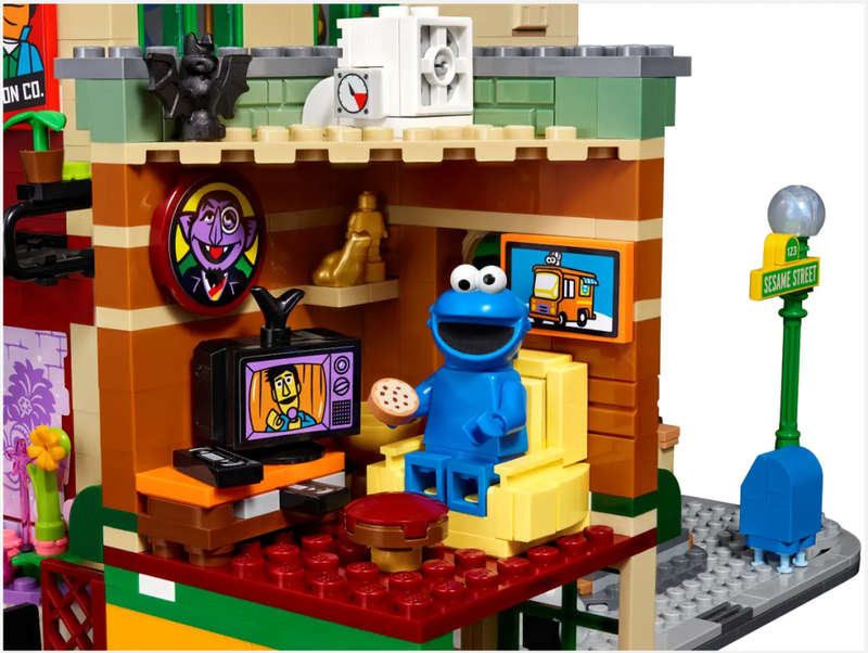 LEGO 21324 Ideas 123 Sesame Street (Discontinued by Manufacturer 2020) Collectors Grail