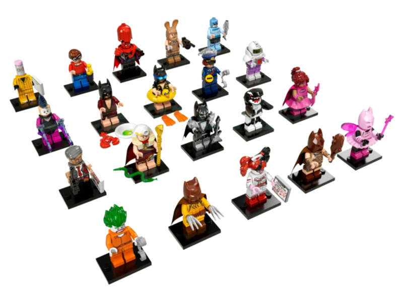LEGO 71017 The Batman Movie Collectable Minifigures Limited Edition (Complete Set of 20)Hard-to-find