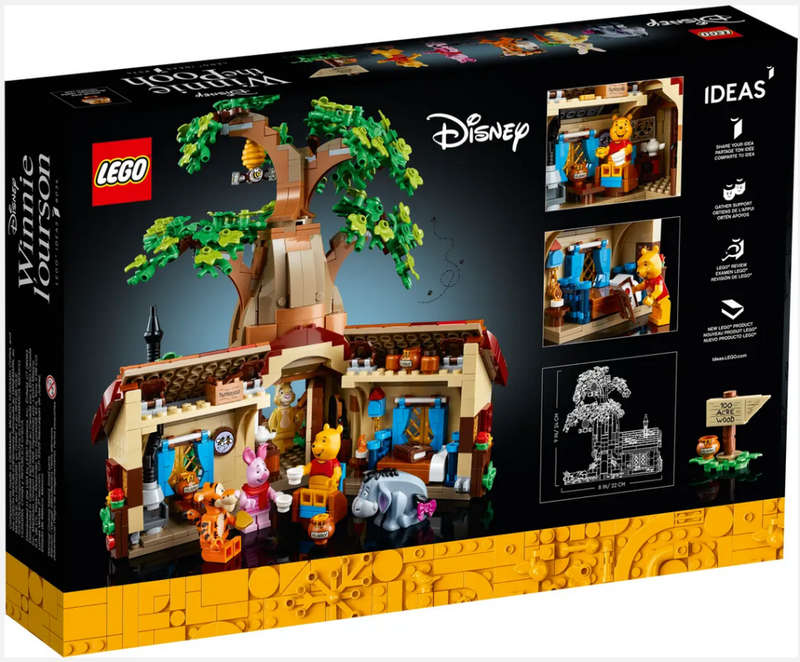 Lego 21326 Idea Winnie The Pooh (Discontinued by Manufacturer 2021) Collectors Grail