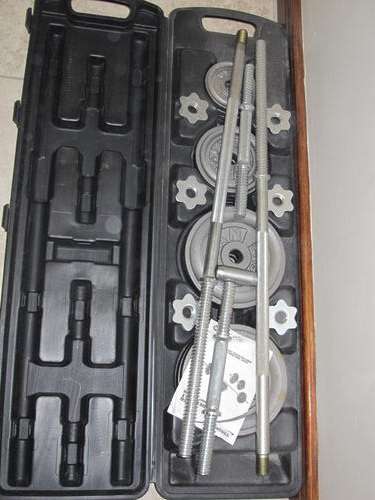TROJAN 50KG BARBELL SET
