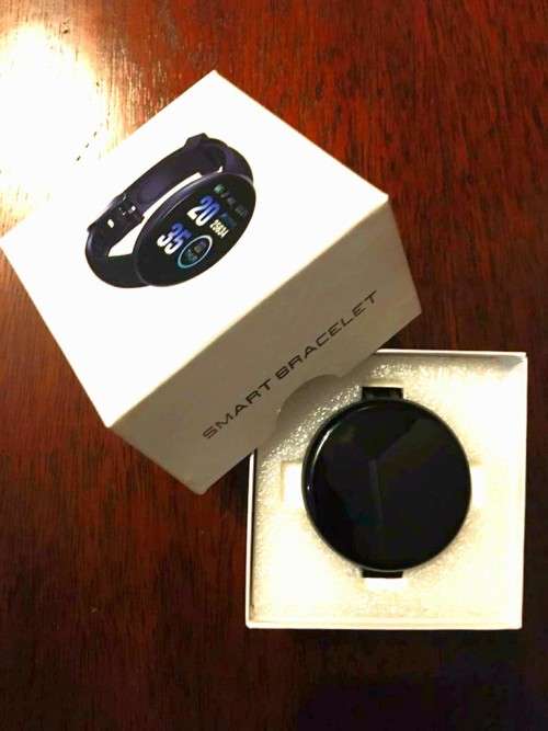 Bluetooth Fitness Smart Watch (Black)