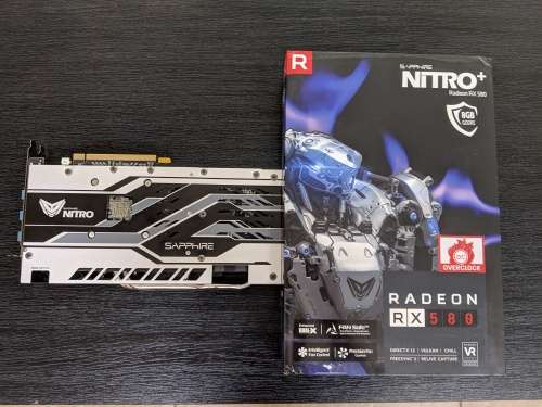 Radeon RX580 Sapphire Nitro+ 8GB