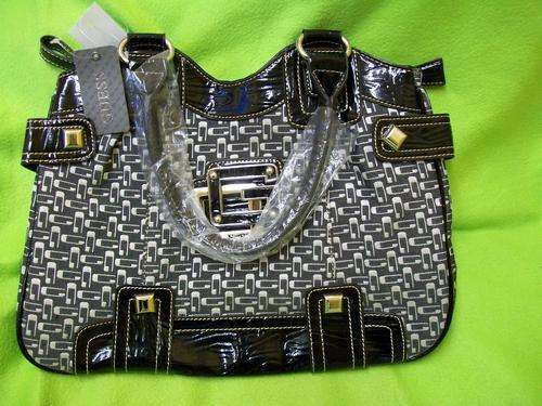 Guess Handbag(Big Black Designer Guess Handbag)