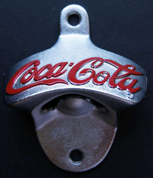 NEW COCA COLA COKE WALL MOUNT BOTTLE OPENER - (also check out my other Coke items)