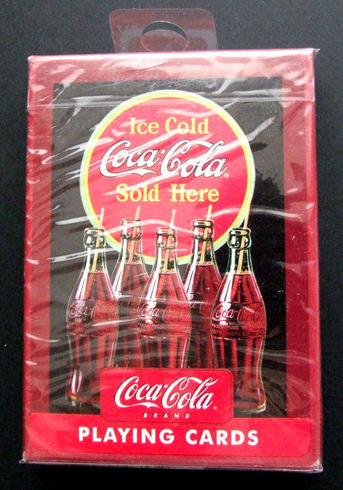 1 SEALED DECK COCA-COLA COKE PLAYING CARDS