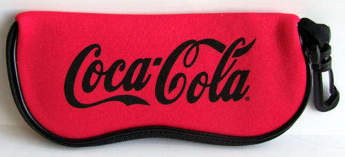 COCA COLA COKE SOFT NEOPRENE SUNGLASS CASE