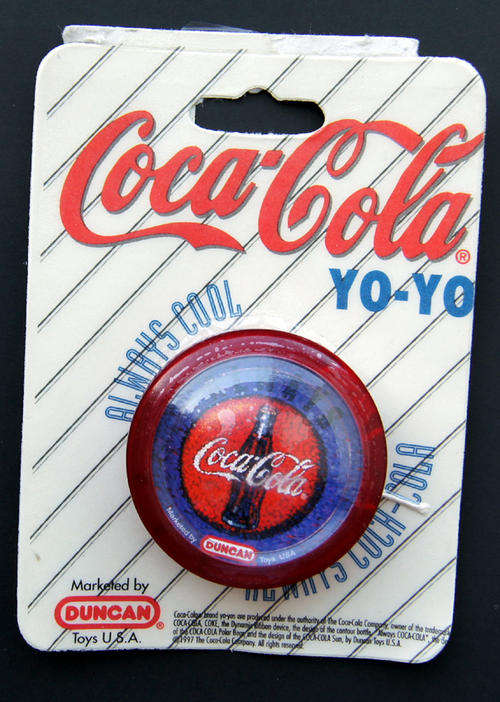 COCA COLA COKE YOYO FROM 1994  - NEW SEALED IN PACKET