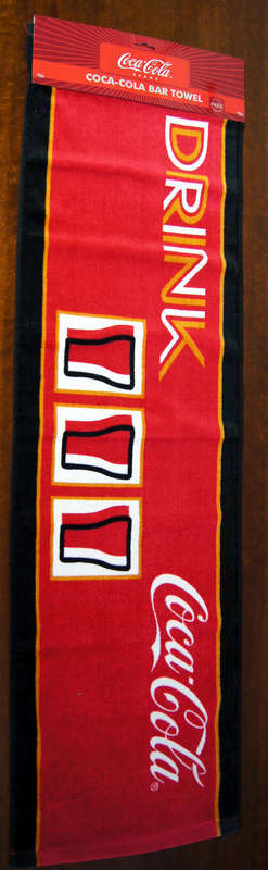 COCA COLA COKE BAR TOWEL