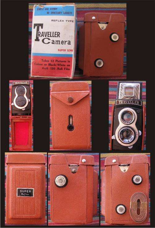 REFLEX DOUBLE LENSE CAMERA