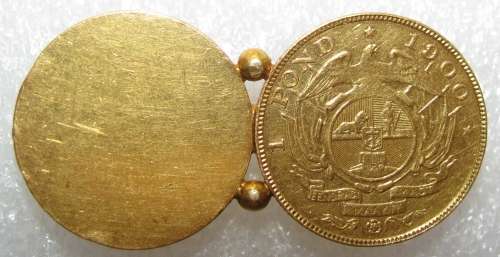 1900 KRUGER POND BROOCH / TIE PIN