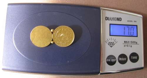 1900 KRUGER POND BROOCH / TIE PIN