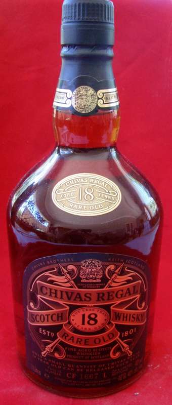 CHIVAS REGAL WHISKY 18 YEAR RARE OLD