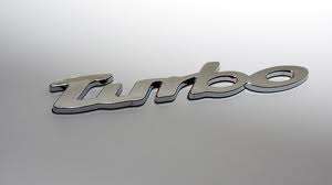 TURBO CAR BADGE  14 CM