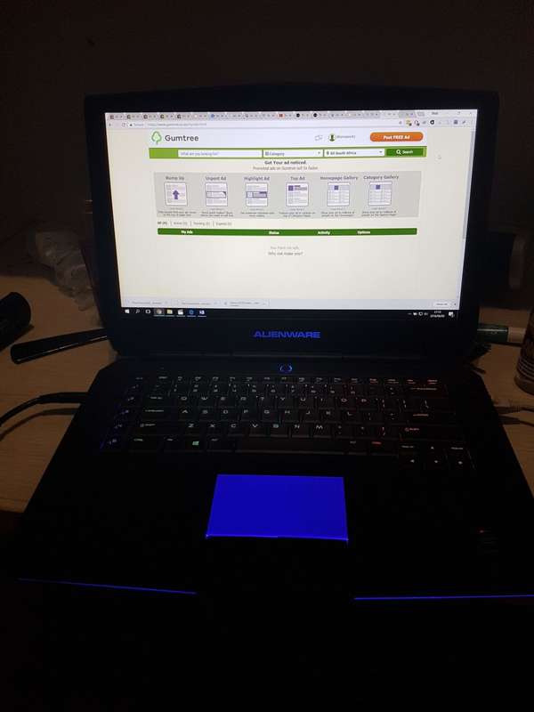 Alienware 15 -Good condition. GTX 980 4Gb, 8Gb RAM, 128 Gb SSD, Gaming laptop, dell, ultra fps