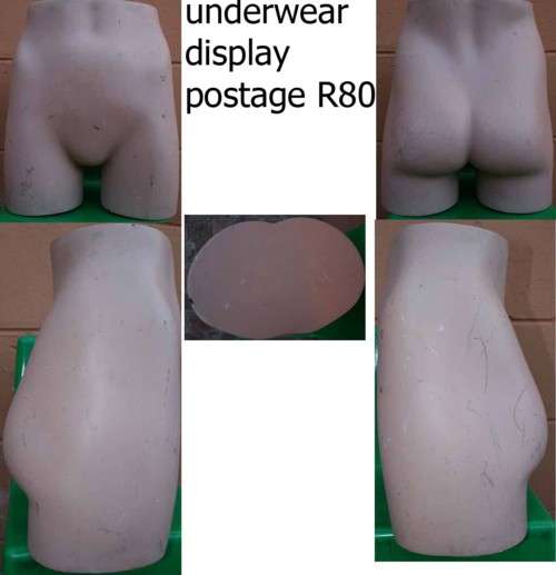 female underwear display mannequin