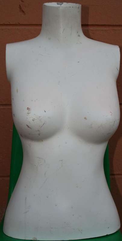 female jewelry display mannequin