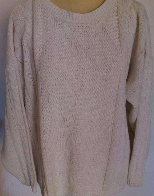 White Vintage Jersey Size Medium