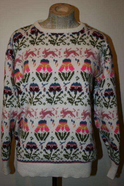 vintage patterned jersey