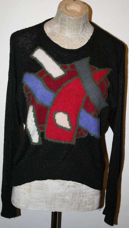 Vintage Black Mofit Jersey - Size Medium