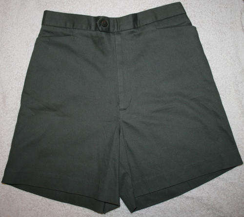 Khaki High Waist Shorts