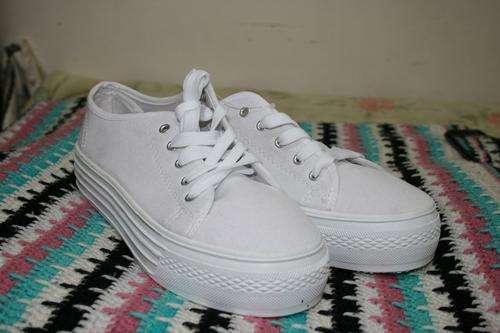NEW Platform/Thick Sole SNEAKERS Size:6
