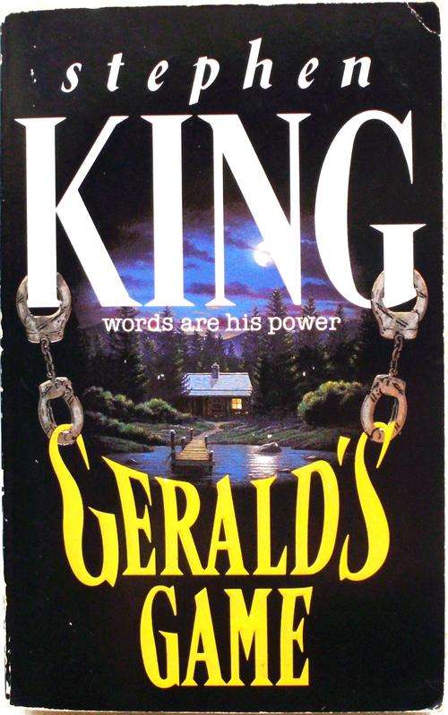 Book - "GERALD'S GAME" - Stephen King