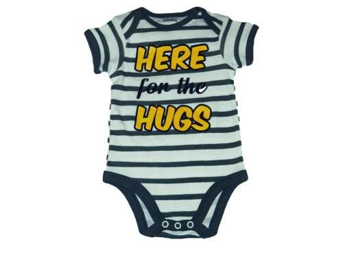 RETAIL PRICE: R 189 "Here for the Hugs" Baby Grow 3 - 6 Months