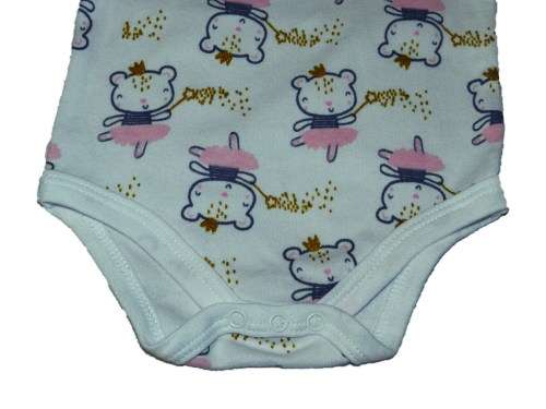 RETAIL PRICE: R 299  "Princess Teddy" Long Sleeve Baby Grow 6 - 12  Months