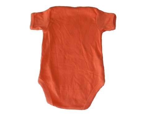 RETAIL PRICE: R 195  "Sometimes Crabby Always Cute" Short Sleeve Baby Grow 6 - 12 Months