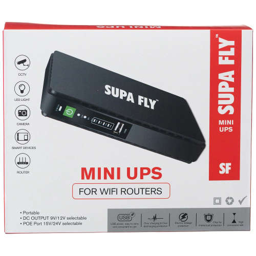 Mini DC UPS for Routers