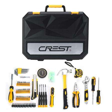 Tool Set with Plastic Toolbox