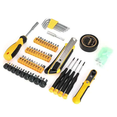 Tool Set with Plastic Toolbox