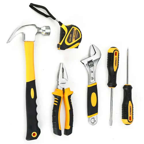 Tool Set with Plastic Toolbox