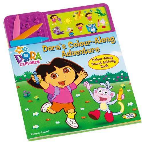 Dora's Colour Along Adventure Sound book