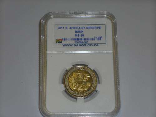 JUST GRADED - SARB MS 66 - R5 - BID PER COIN - 5 UP FOR AUCTION