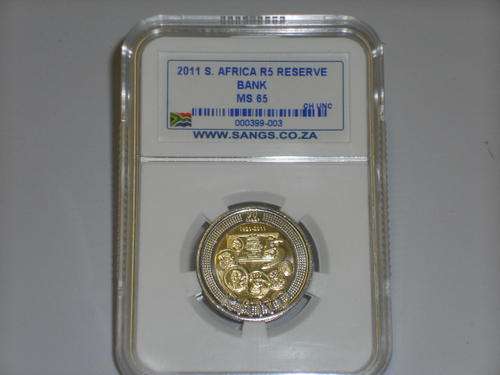JUST GRADED - SARB MS 65 - R5 - 2011