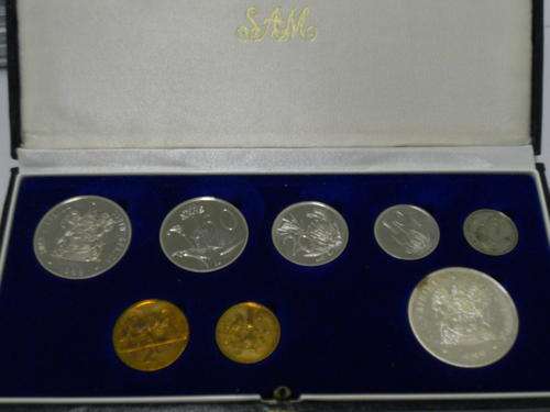 1989 Mint Set. - The one with the big 1 Rand Coins