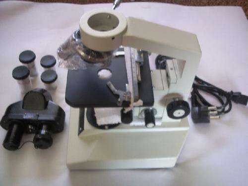 Lab Research Microscope with accessories