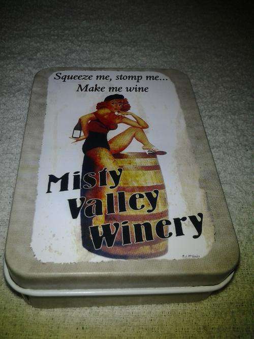 Misty Valley Winery Collectable Tin