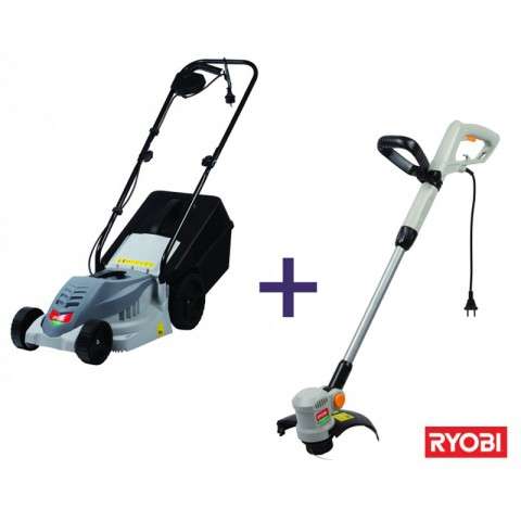 Ryobi 1000W Mower with 300W Trimmer (SET)