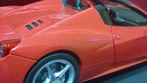 1:18 Hot Wheels Elite Ferrari 458 Spider