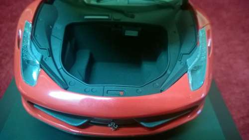 1:18 Hot Wheels Elite Ferrari 458 Spider