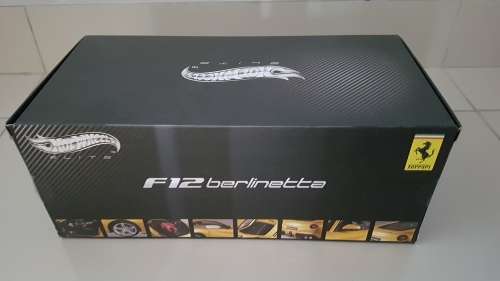 1:18 Hot Wheels Elite Ferrari F12 Berlinetta
