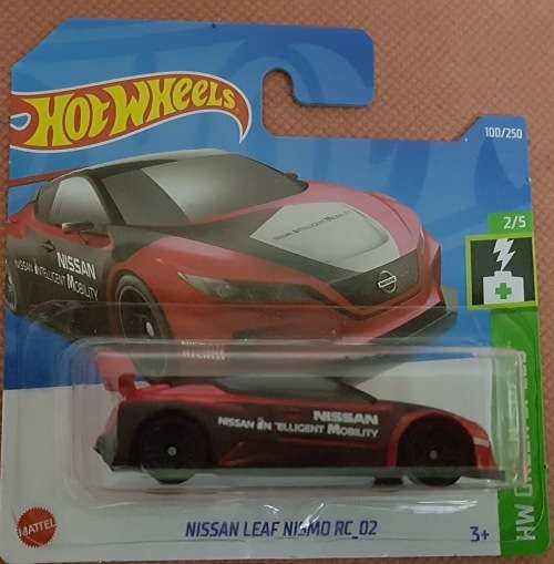 Nissan Leaf Nismo RC02 Hotwheels diecast model car scale 1:64