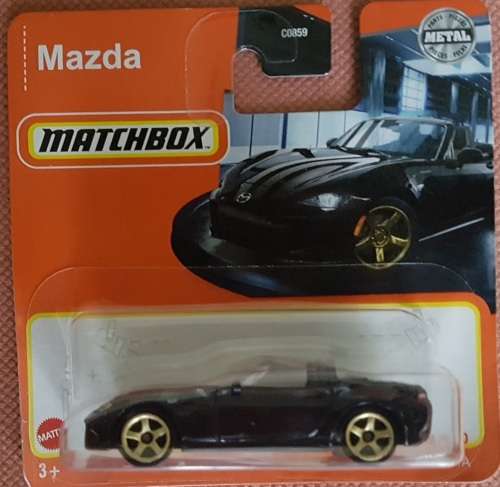 Mazda Mx3 Miata Matchbox diecast model car scale 1:64